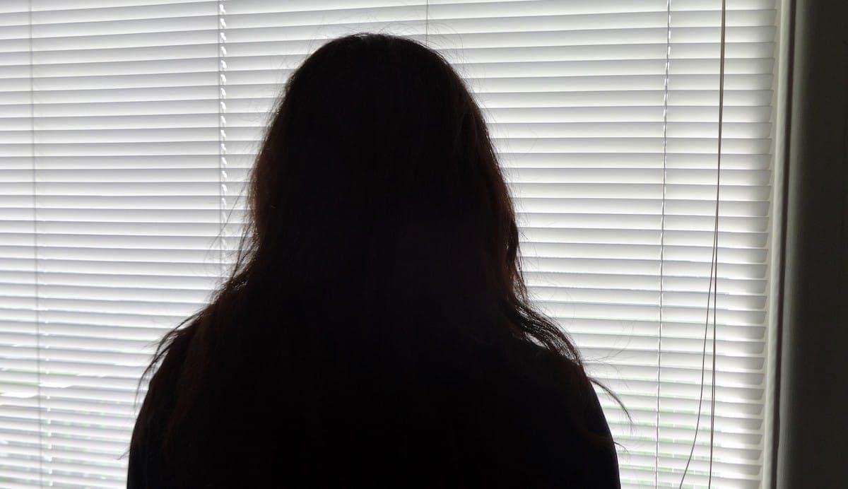 anonymous woman
