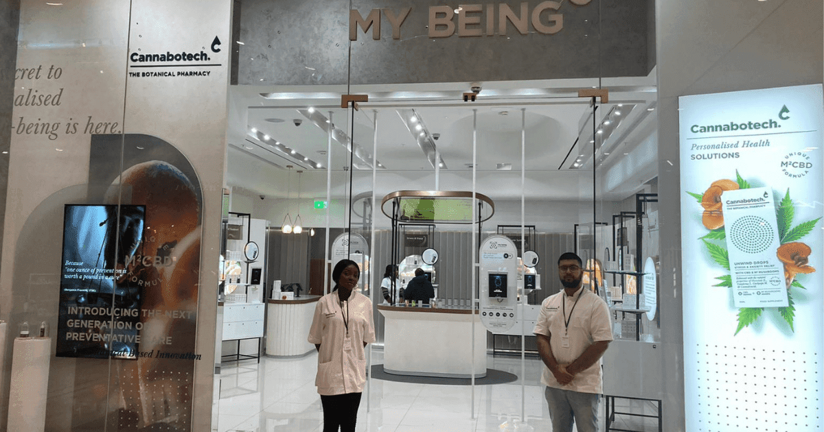 Cannabotech: The front of the new store in Westfield