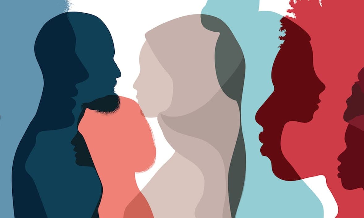 Cannabis: men and women illustration
