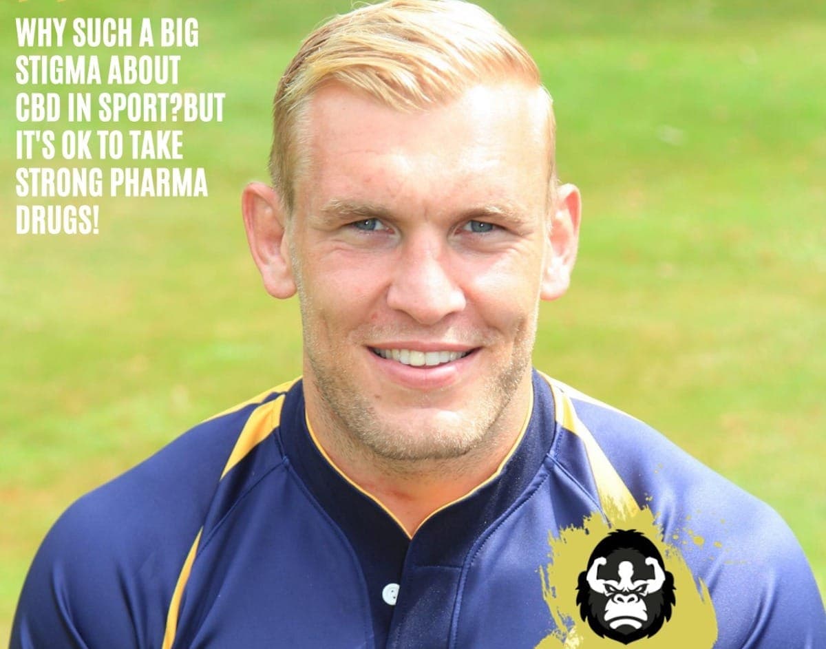 Former pro-rugby player James Percival is launching his own CBD brand this month