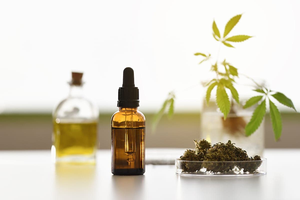 cannabis oil and flower