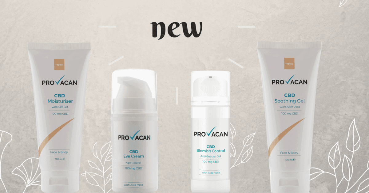 Skincare: Four new Provacan skincare products in white packaging