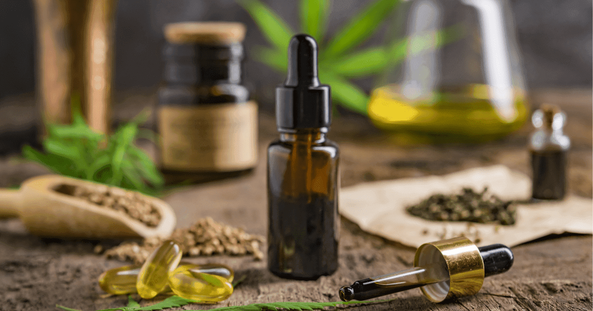 CBG and ADHD A collection of CBD products and oils