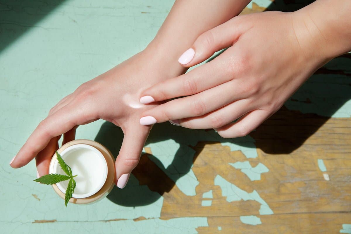 How does CBD work in topical skincare products?