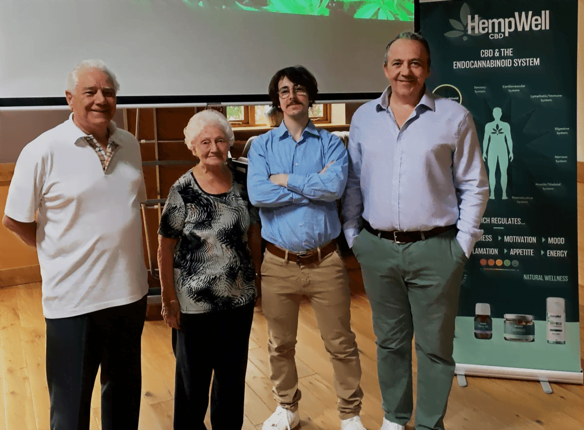 HempWell talks at Oddfellow Society