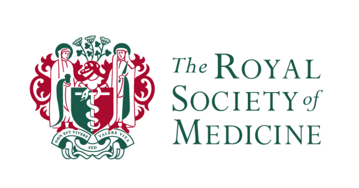 Event: The Royal Society of Medicine logo in green and red on a white background