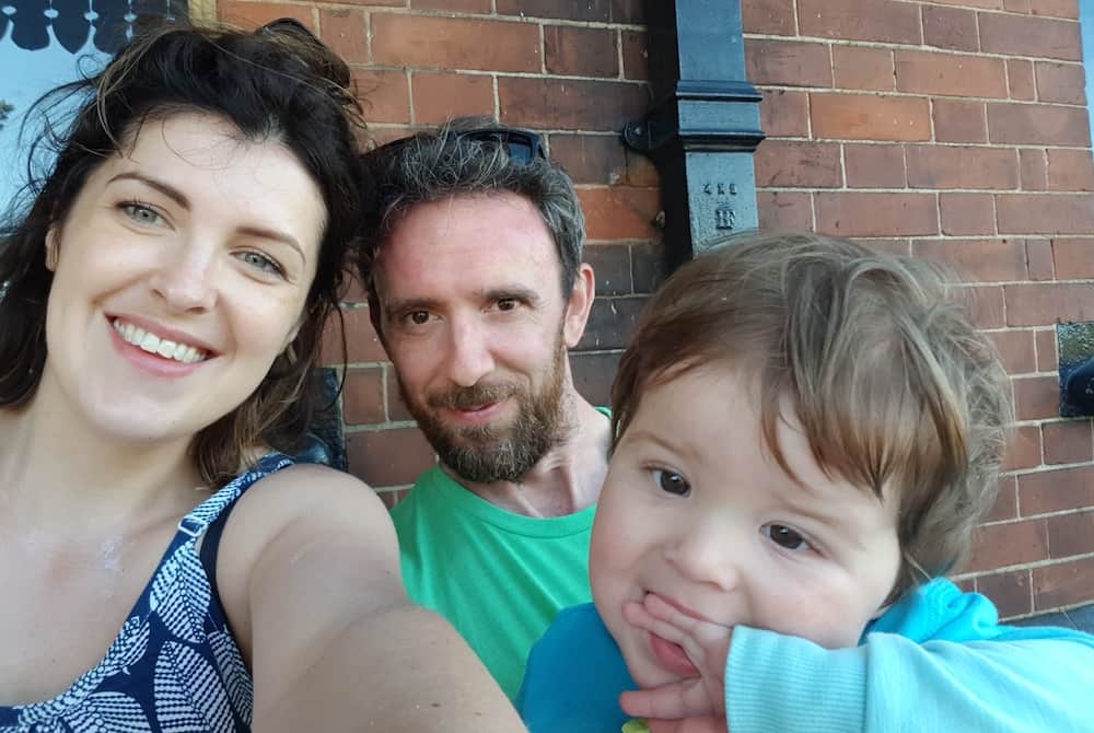 Men and mental health: Matt Hughes, Alison Hughes and their son Charlie