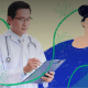 Asia: A doctor writing in a notepad