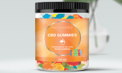 Excite CBD: A tub of colourful gummies