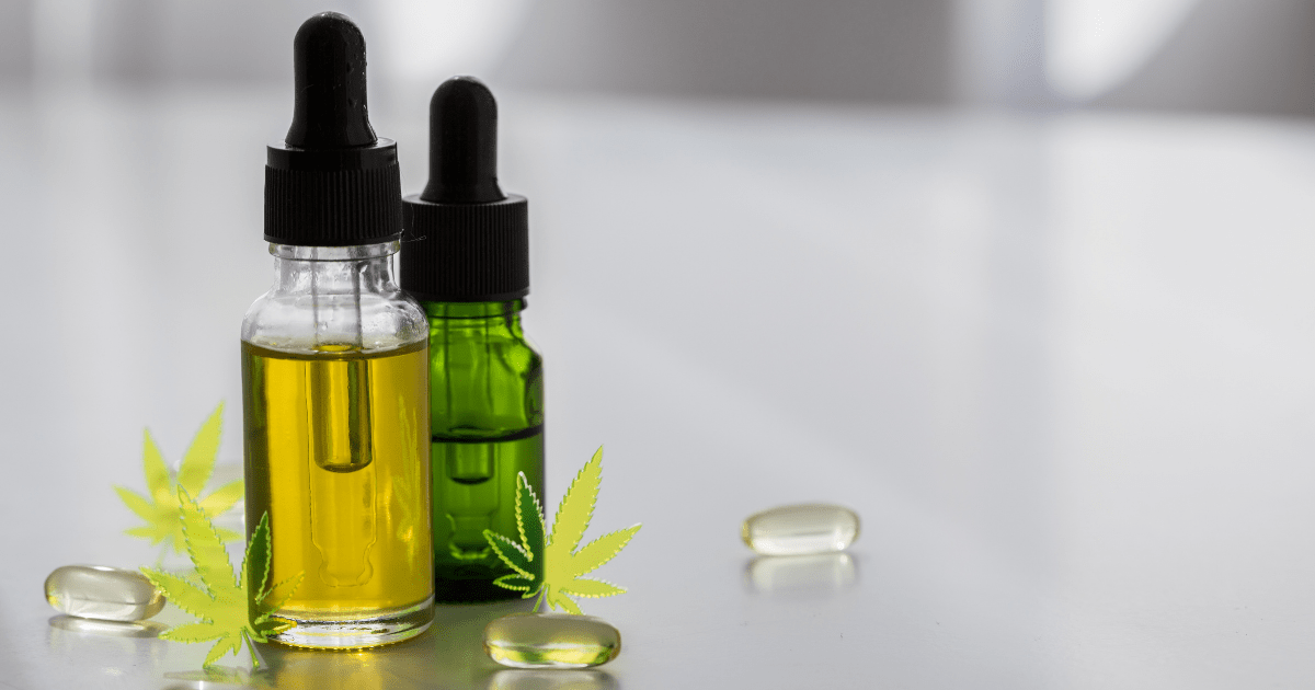 CPP: Two bottles of CBD oil and some capsules
