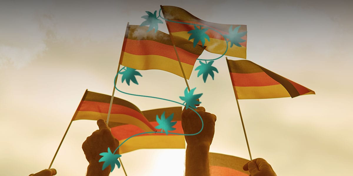 Germany cannabis legalisation graphic