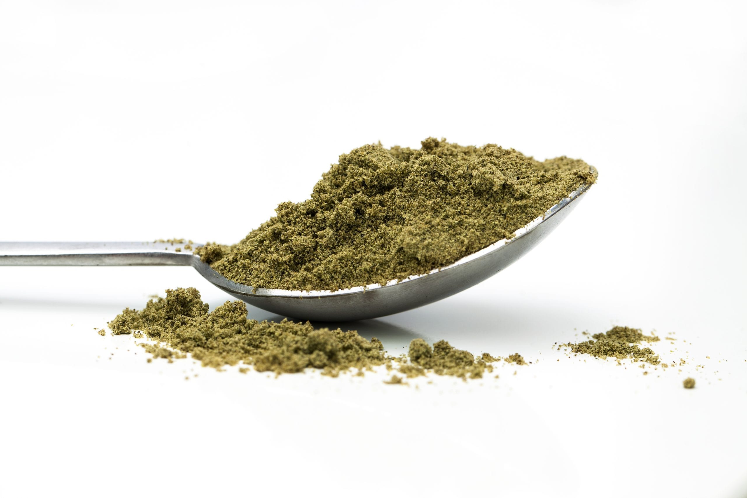 Hemp: A spoonful of green hemp powder