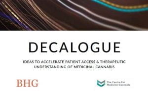 Decalogue: Increasing access and clinical understanding of medicinal cannabis 